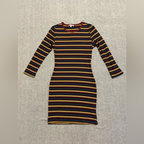 Charlotte Russe Striped Bodycon Dress - Picture 3 of 5